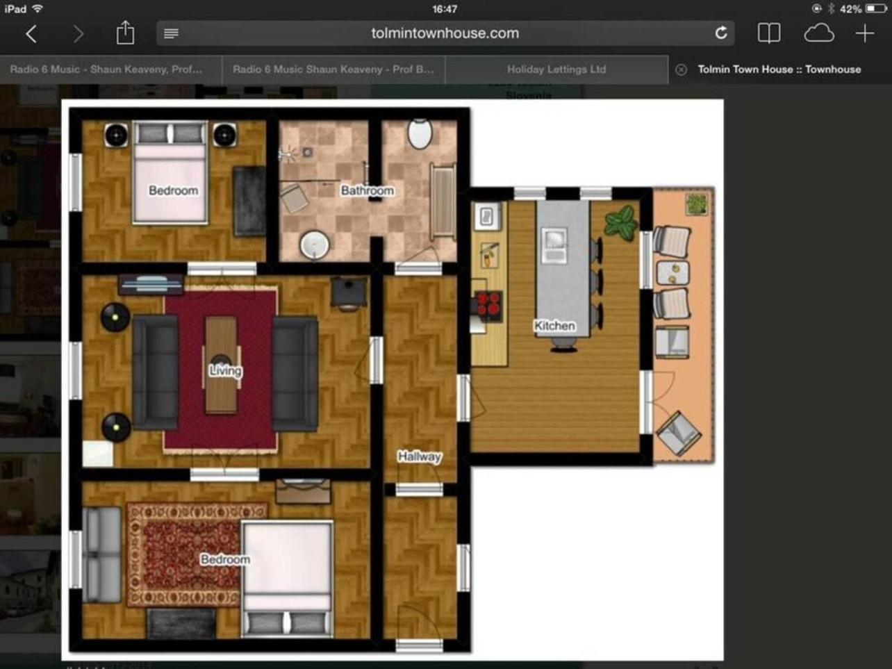 Tolmin Center Apartments Townhouse & Loft Exteriér fotografie